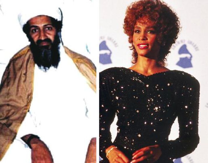Houston er í toppsætinu en Osama Bin Laden kemst naumlega í topp fimm.
