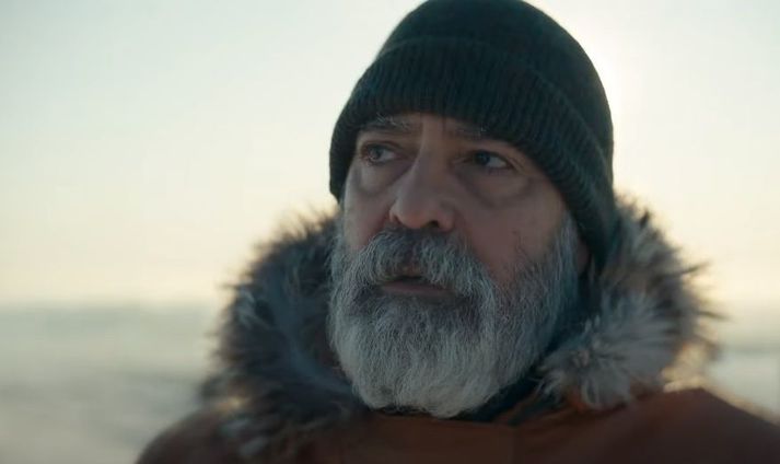 George Clooney var hér á landi haustið 2019.