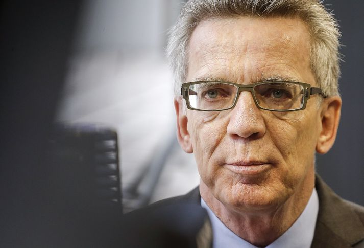 Thomas de Maiziere, innanríkisráðherra Þýskalands.