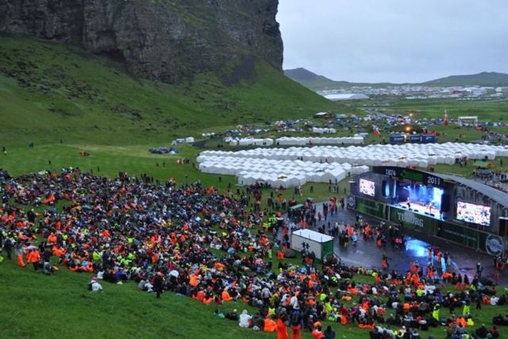 Frá Þjóðhátíð 2011.