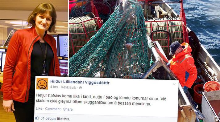 Anna Kristjánsdóttir, vélfræðingur, var til sjós á 20 ár.