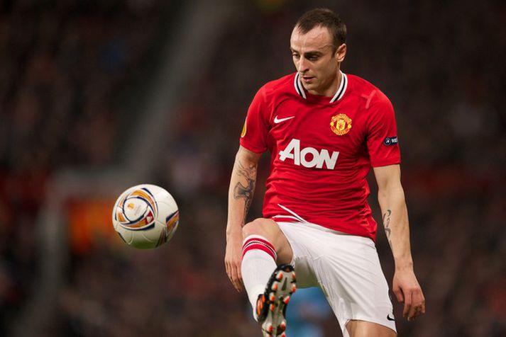 Berbatov varð tvívegis enskur meistari með Manchester United.