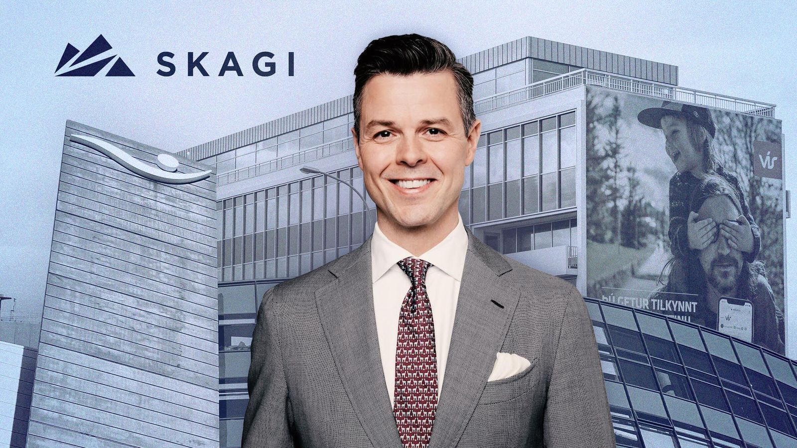 „Engar teljandi tafir“ orðið í sam­runa­viðræðum Skaga og Ís­lands­banka