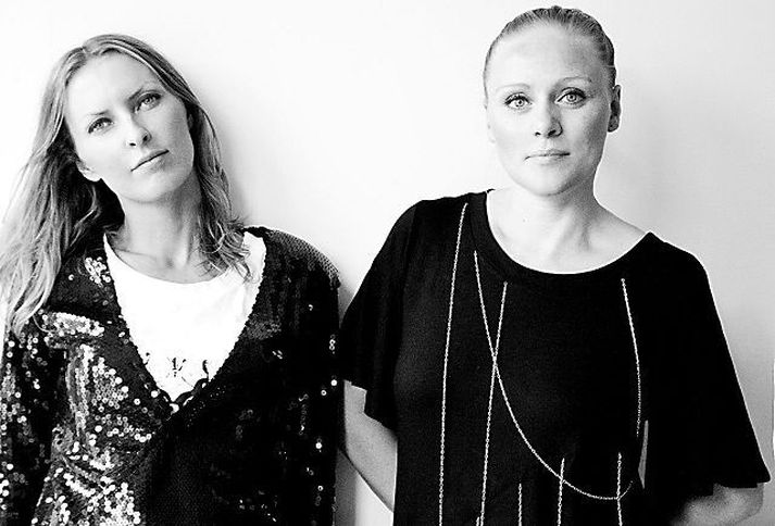 Ásta Kristjánsdóttir og Heba Hallgrímsdóttir standa að E-label.