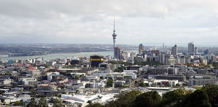 Auckland á Nýja-Sjálandi.