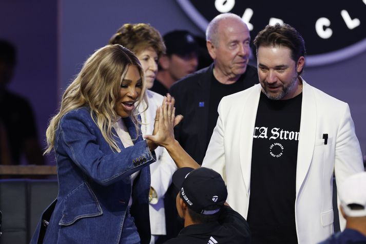 Serena Williams og Alexis Ohanian gengu í hjónaband 2017. Þau eiga tvö börn saman.