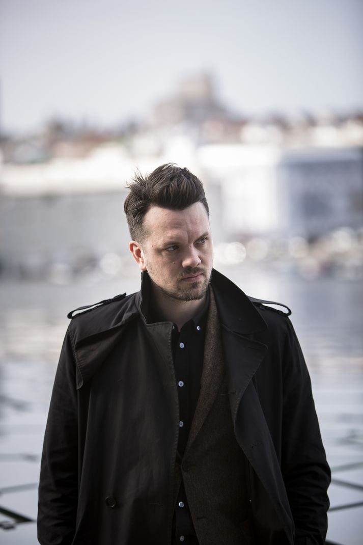 Daníel Bjarnason var stjórnandi á tónleikum Sinfóníuhljómsveitar Íslands síðasta föstudagskvöld. Fréttablaðið/Ernir