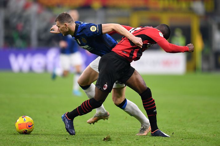 AC Milan og Inter gerðu markalaust jafntefli í fyrri leik liðanna í undanúrslitum Coppa Italia í kvöld.