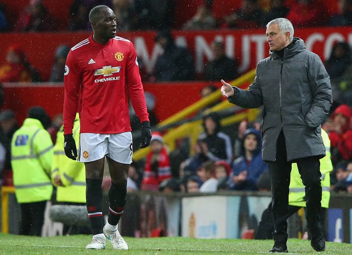 Lukaku lék undir stjórn Mourinhos hjá Manchester United og einnig til skamms tíma hjá Chelsea.