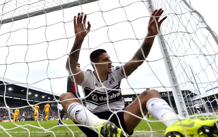 Það gekk ekkert upp hjá Aleksandar Mitrovic upp við markið.