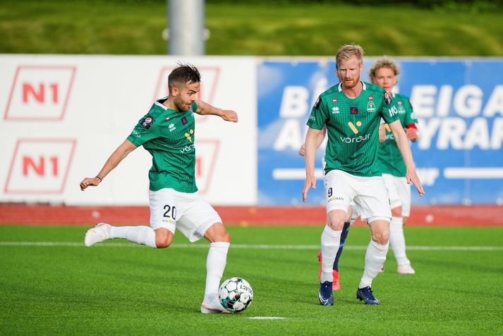 Kristinn Steindórsson skaut Breiðabliki áfram í gær.