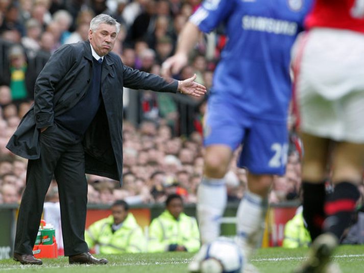 Carlo Ancelotti, stjóri Chelsea.