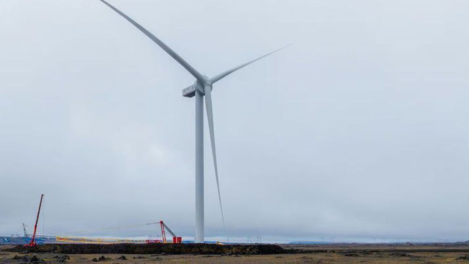 Bein út­sending: Daði Már gang­setur vind­myllur