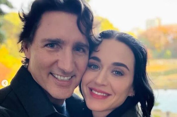 Trudeau og Perry sáust fyrst saman í sumar.