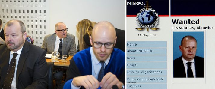 Interpol lýsti eftir Sigurði Einarssyni í maí 2010.