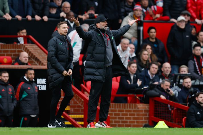 Jürgen Klopp segir að Liverpool hafi átt skilið að vinna gegn MAnchester United í dag.