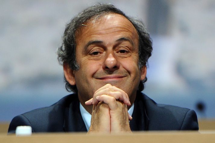 Michel Platini, forseti UEFA.