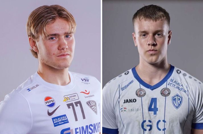 Andri Erlingsson og Baldur Fritz Bjarnason halda til Kristianstad í sumar.