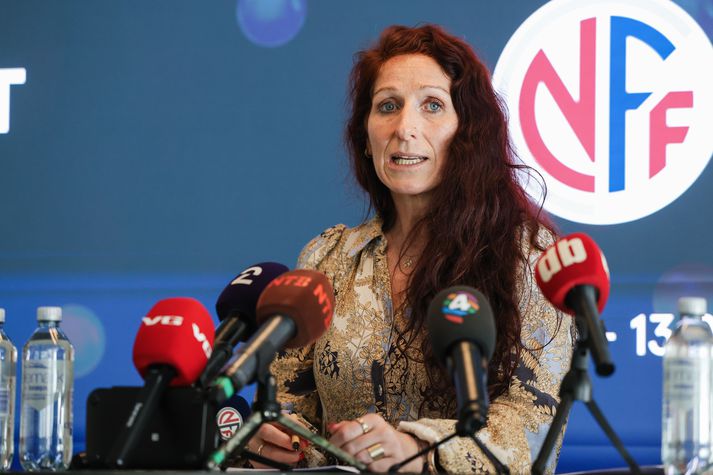 Lise Klaveness er einn helsti andstæðingur Giannis Infantino, forseta FIFA, og hefur margoft gagnrýnt störf hans opinberlega.