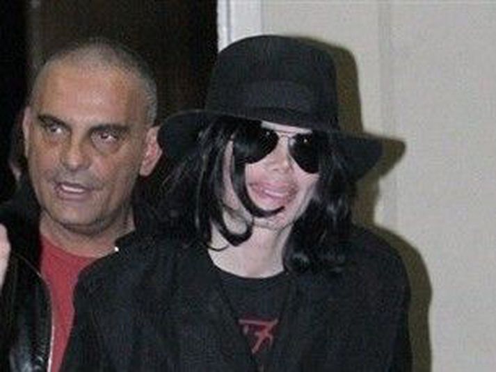 Tónlistarmaðurinn Michael Jackson.
