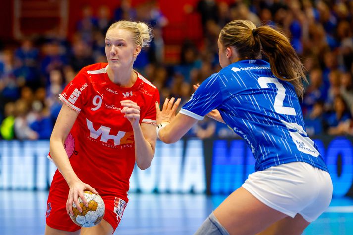 Haukar Fram.  Powerade bikar kvenna 2025, handbolti HSÍ.