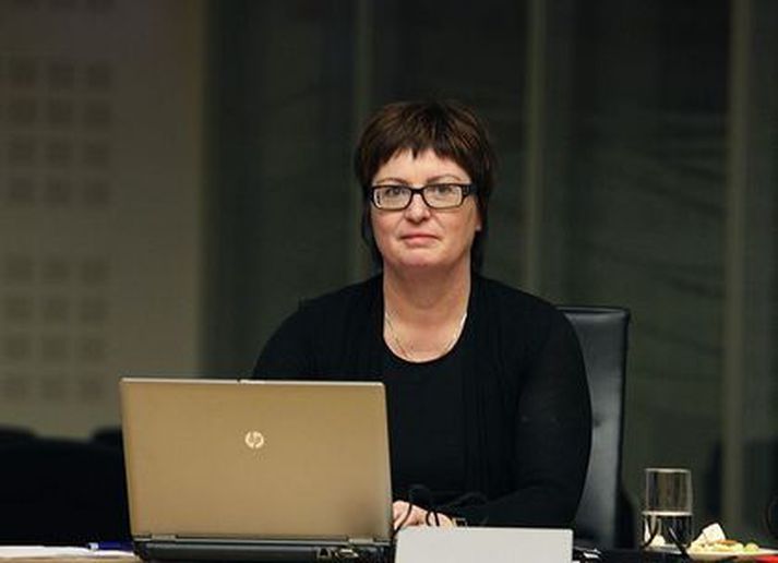 Guðrún Pálsdóttir. Hún er enn bæjarstjóri, þar sem aldrei var formlega gengið frá uppsögn hennar í tíð eldri meirihluta. Ekki er útilokað að hún verði áfram bæjarstjóri í skjóli nýs meirihluta.