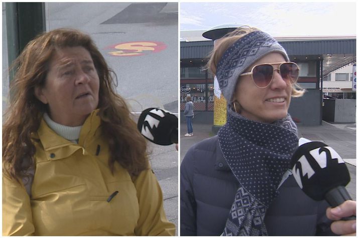 Inga Jóhannsdóttir og Saskia höfðu enga hugmynd um breytingarnar á Hlemmi.