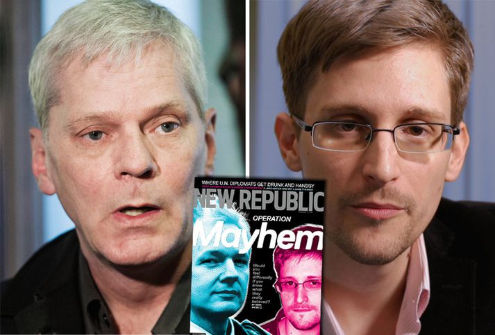 Kristinn Hrafnsson segir að J Edgar Hoover sjálfur hefði orðið stoltur af þeim samsæriskenningum sem The New Republic bjóða uppá um Wikileaks og Snowden.