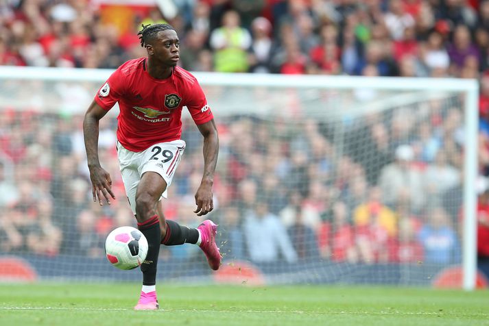 Aaron Wan-Bissaka var frábær í fyrsta leik með Manchester United.