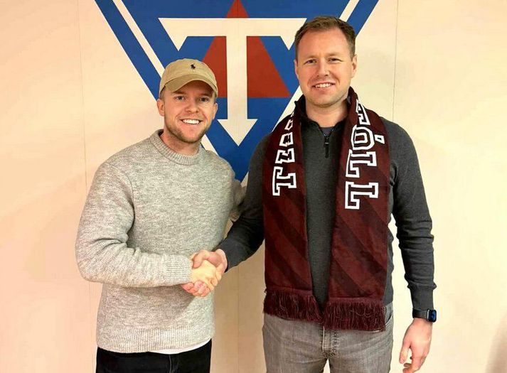 Svanberg Óskarsson þegar hann var tilkynntur sem ný þjálfari Tindastóls í nóvember síðastliðnum.