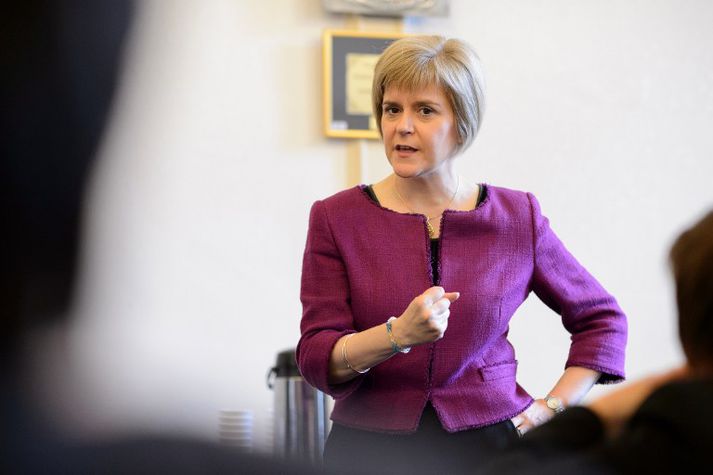 Nicola Sturgeon hefur gegnt embætti aðstoðarforsætisráðherra Skotlands síðustu ár.