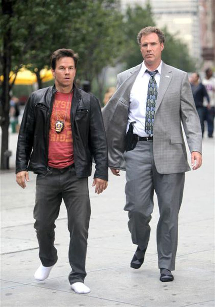 Will Ferrell og Mark Wahlberg leika tvær misheppnaðar löggur í The Other Guys.