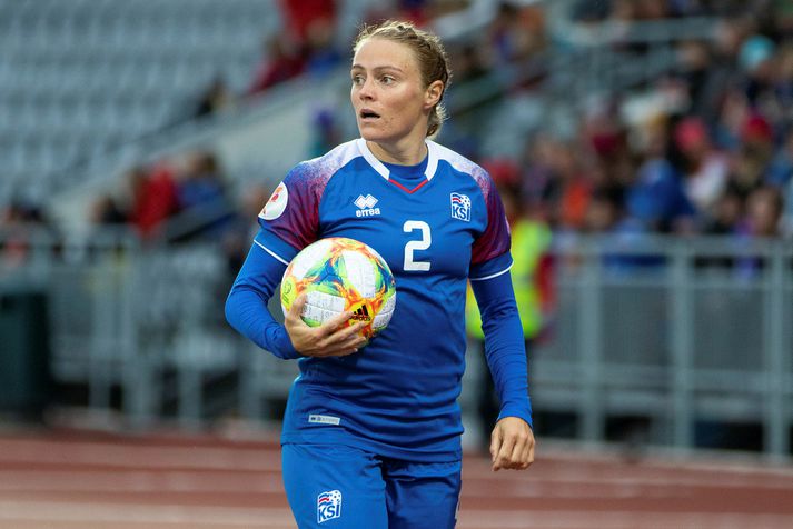 Sif Atladóttir hefur leikið 82 A-landsleiki og stefnir á sitt fjórða stórmót á EM í Englandi næsta sumar.