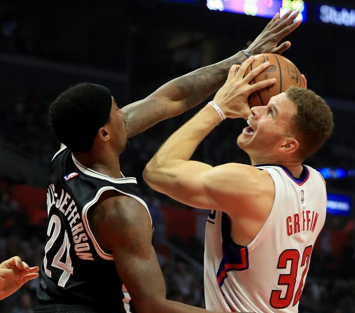 Blake Griffin fór fyrir sínum mönnum í nótt.