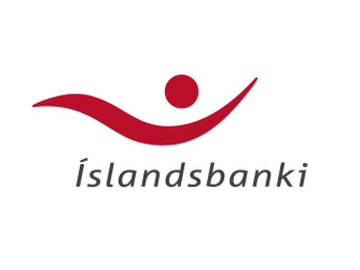 Nýtt lógó Íslandsbanka.