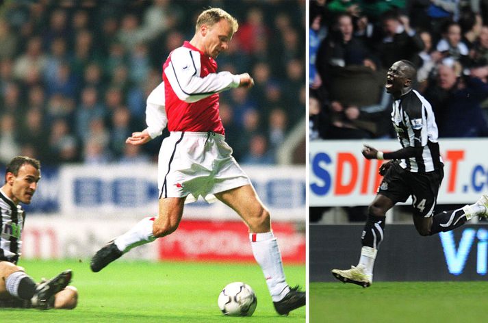 Mörg frábær mörk hafa litið dagsins ljós í leikjum Newcastle United og Arsenal.