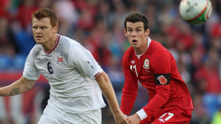Gareth Bale skoraði eitt mark og lagði upp annað.