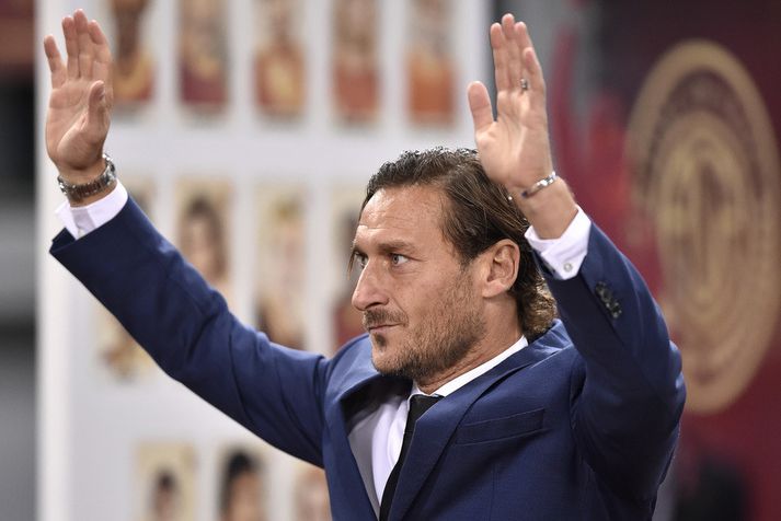 Francesco Totti var magnaður með Roma og ítalska landsliðinu.