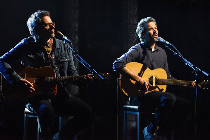 Flight of the Conchords á tónleikum í New York. Mynd/Nordicphotos/Getty.