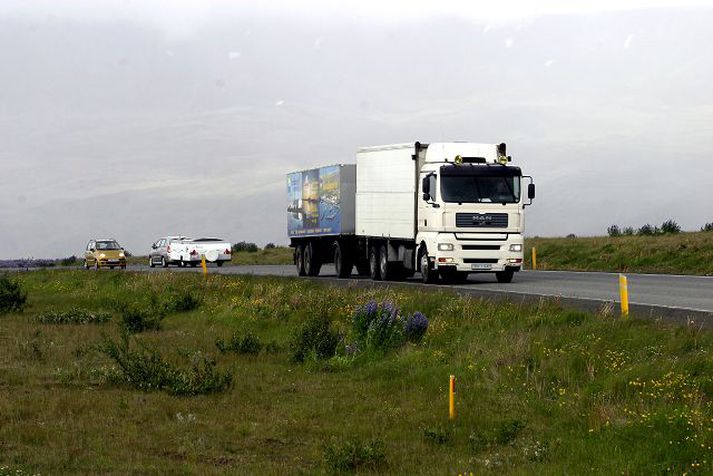 Undanþága frá reglum um hvíldar- og aksturstíma er túlkuð sem viðurkenning á sérstökum aðstæðum hérlendis.fréttablaðið/pjetur