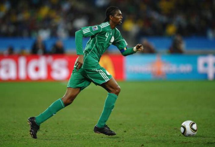 Kanu lék sinn síðasta leik fyrir nígeríska landsliðið. Mynd. / Getty Images.