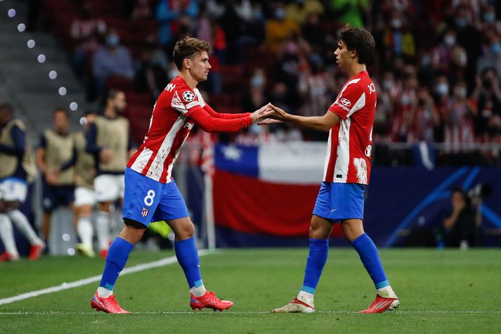 Stuðningsmenn Atlético Madrid tóku ekki beint vel á móti Antoine Griezmann er hann kom inn á gegn Porto.