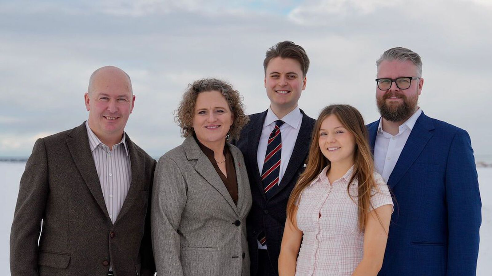 Þau skipa lista Sam­fylkingarinnar, Við­reisnar og ó­háðra