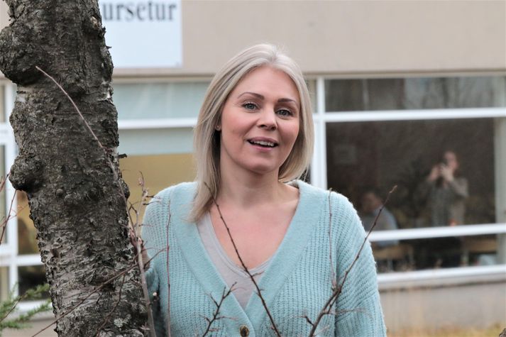 Ingunn Jónsdóttir, sem var verkefnisstjóri Starfamessunnar 2019 en þetta var í þriðja skipti, sem hún er haldin.