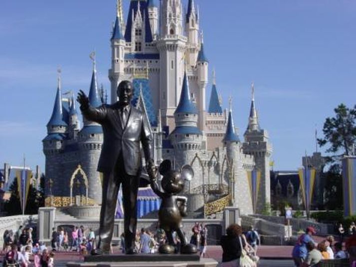 Disneyland. Engin svínaflensa þar á ferð.