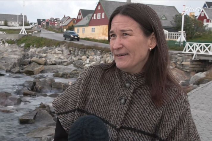 Inga Dóra Guðmundsdóttir er fyrrverandi formaður Siumut-flokksins í Nuuk.