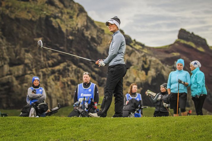 Guðrún Brá Björgvinsdóttir, atvinnukylfingur úr Keili, tók þátt í forkeppni fyrir opna breska meistaramótið í golfi kvenna í vikunni. Þar dugði skor hennar til þess að komast áfram á lokaúrtökumótið fyrir mótið sem haldið verður fyrstu helgina í ágúst.