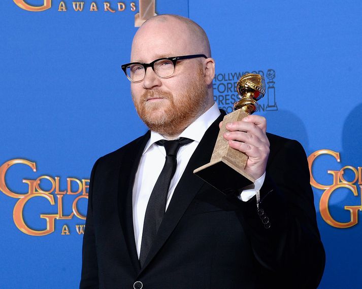 Jóhann hlaut Golden Globe-verðlaunin fyrir tónlist sína við myndina The Theory of Everything.