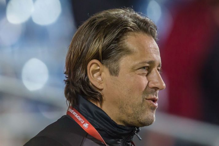 Helgi Kolviðsson var aðstoðarþjálfari Íslands á HM 2018 og tók svo við landsliði Liechtenstein.