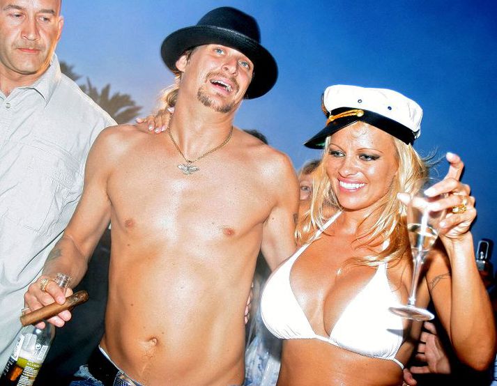 Sjúklega gaman Kid Rock segir að það skemmtilegasta sem hann hafi gert í lífinu sé að giftast Pamelu Anderson.